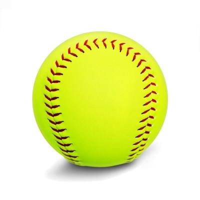 China Team Sports Official Cheap Durable Synthetic Cover Softball Leather Baseball Ball for sale