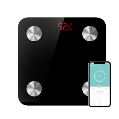 China Stocked Wholesale Weight Measuring 180kg BT Electronic Smart Body Fat Scale for sale