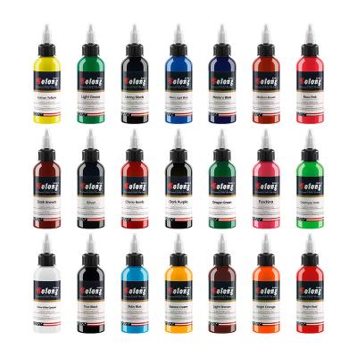 China safe & easy to color permanent premium professional tattoo ink for sale