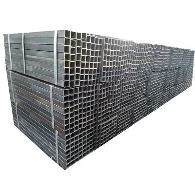 China Q235 Construction Hot DIP Galvanized Stainless Steel Pipe Square Shaped Steel Pipe Rectangle Tube Pipe for sale