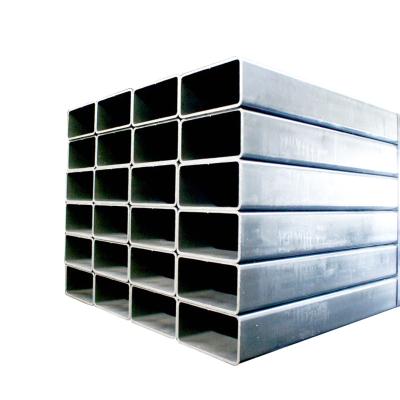 China Construction 4 X 4 Inch Galvanized Square Hollow Section Pipe / Rectangular Steel Pipe Tube Factory Price for sale