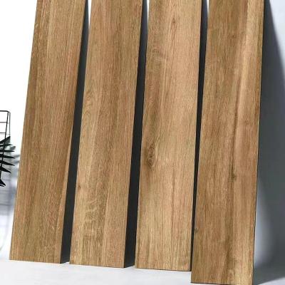 China Europe Design Wooden Ceramic Flooring Tiles Anti-Slip Porcelain Wood Flooring Tiles For Indoor Usage for sale