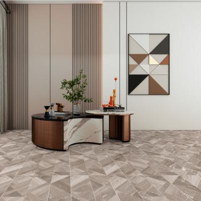 China Modern Wood Effect Flooring Tiles Designs 500*500 Modern Ceramic Floor Tiles for sale