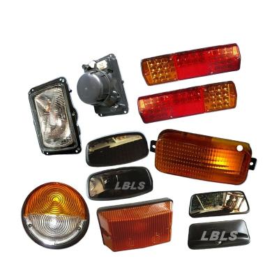 China Russian Iron Truck Parts LED Tail Light L R 5320-3716010 5320-3716011 For Kamaz Mirror for sale