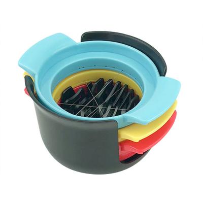 China Quickly Cutter Household Egg Cutter, Three In One Century Egg Cutter Kitchen Multifunctional Fancy Supplies for sale