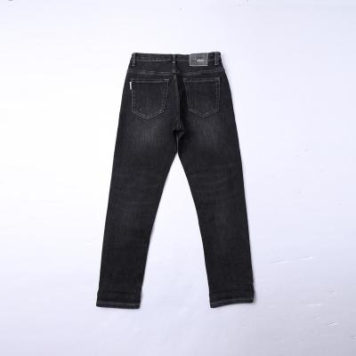 China Wholesale K3197 Logo Men's Slim Jeans Men Pencil Pants QUICK DRY Custom Elastic Denim Pants Trousers for sale