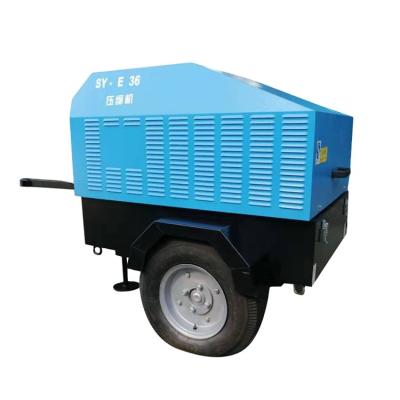 China 300bar Industrial High Pressure Diesel Portable Air Compressor Lubricated for sale