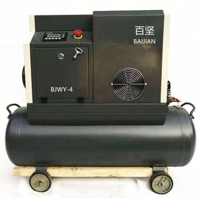 China Lubricated 3kw small roller mini_air_compressors for workshop for sale