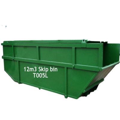 China Q235 T05 10m3 steel marrel pop up bins custom scrap metal container in high quality for sale