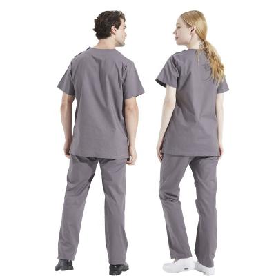 China Breathable Hospital Fashional Bestselling Hospital Nursing Uniform High Quality Hospital Scrubs Uniforms for sale