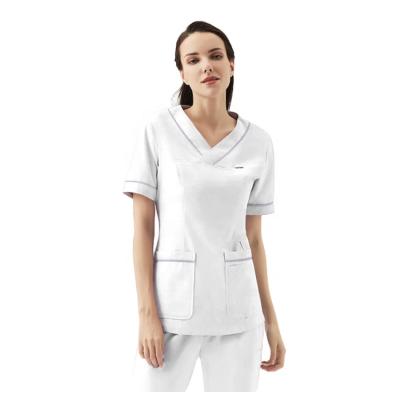 China High Quality Hospital Hot Sale Hospital Medica Staff Doctor And Nurse Scrubs Nursing Uniform Sets for sale