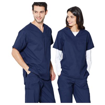 China Medical Unform Customize Hospital Nurse Scrub Tops Pants Women Uniforms Doctor Uniforms Para Hombres for sale