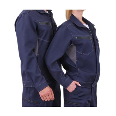 China Low Price Customization Breathable Men Working Suit Uniform Jackets High Quality Mechanic Work Wear for sale