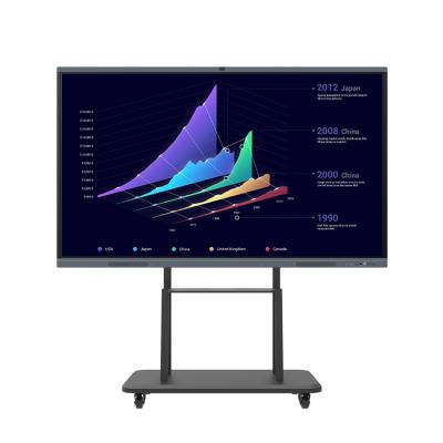 China Education.Training. Conference 86 Inch 4K Resolution LCD Touch Screen Monitor All In One Interactive Whiteboard Smart Board for sale