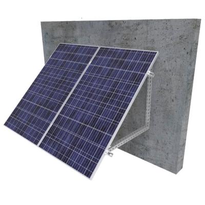 China Quick Easy Installation Aluminum Solar Panel Roof And Wall Rack Racking For Wall Building for sale