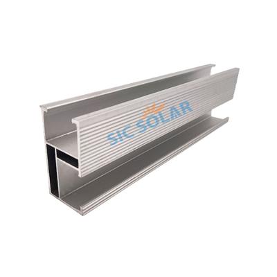 China Easy installation quick roof and ground aluminum solar panel mounting aluminum rail for sale