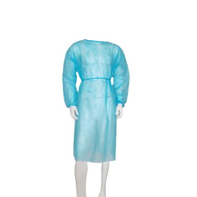 China Lightweight Professional Disposable SMS Isolation Protective Waterproof Gowns for sale