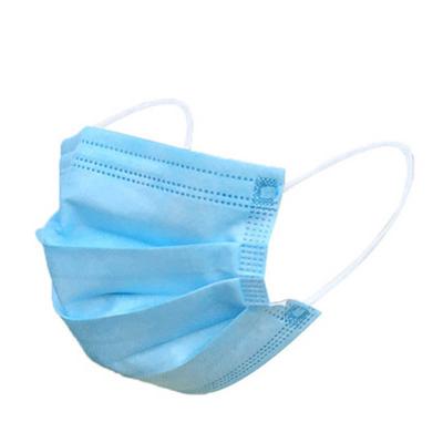 China All Manufacturer China Customized Wholesale 3 Layer Nonwoven Breathable Dustproof Outdoor Face Mask for sale