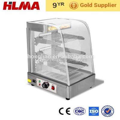 China Best Price And Quality Stainless Steel Food Warmer Show / Hot Food Display Cabinets Showcases for sale