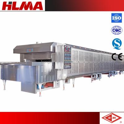 China Malfunction protection and alarm conveyor overheating oven/electric pizza machine/tunnel pizza oven for sale