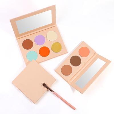 China Waterproof Make Up Cosmetics Makeup Baked Bronzer Vegan Highlighter Bar Palette Organic Private Label Makeup for sale