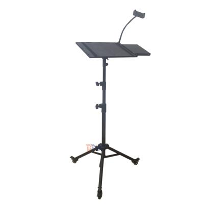 China PORTABLE Hot Selling Mobile Adjustable Tripod Stand For Laptop Projector DJ Equipment for sale