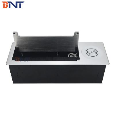 China Customized CE Rohs Approve Wireless Interface Table Top Hidden Flip Lid Socket for sale