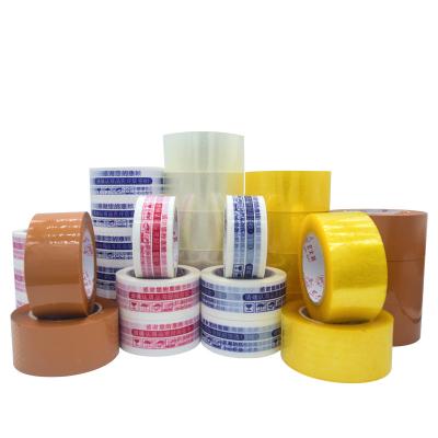 China Waterproof Custom Opp Bags Security Tape Self Adhesive Sealing Clear Packing Tape for sale