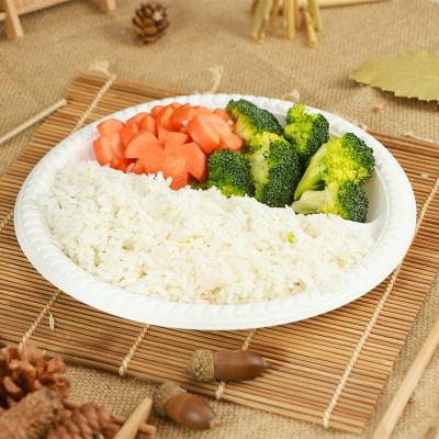 China Eco Friendly Biodegradable Heatable Takeout Food Container Disposable Cornstarch Lunch Box Bento for sale