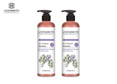 China Oil Control Shampoo And Conditioner 500ml Volume Light Lavender Flower Fragrance for sale