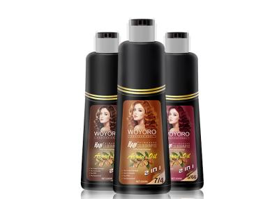 China Beauty Personal Care Hair Color Shampoo 100% Grey Coverage Eco - Friendly for sale