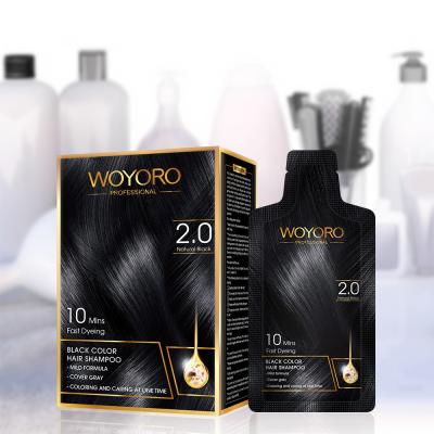 China Niedriges Haar-Farbshampoo Ammonica 30ml WOYORO zu verkaufen