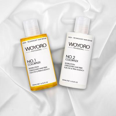 China WOYORO Hair Colorplex Restruction Hair Strengthening Hair Bond And Repairing The Scalp Keratein for sale