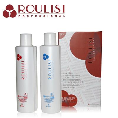 中国 ROULISIのケラチンの毛のまっすぐになる中和剤のパーマの毛のRelaxerのクリーム色のヘアー ケア 販売のため