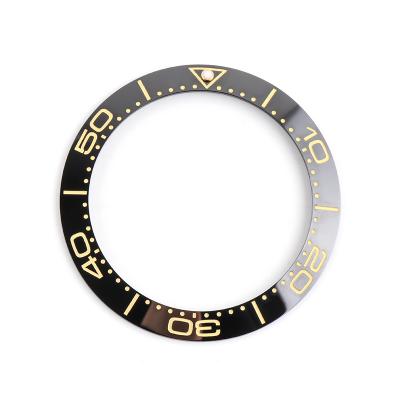 China Fanshion 40-32MM Flat Ceramic Bezel Insert For Mega O Bezel Sea Master 300 Watch Face Watches Replace Accessories Parts 8800 Movement for sale