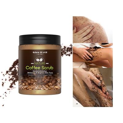 China Exfoliator Body Scrub OEM Exfoliator Skin Care Private Label Face And Body Scrub Organic Body Scrub Coffee for sale