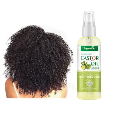 China Color-Protecting Private Label Hair Growth Serum Spray Jamaican Black Castor Oil Sheen Spray for sale