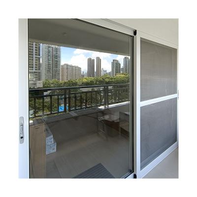 China 128 Clear Frame Thermal Insulation Properties Aluminum Alloy Heavy Duty Sliding Door Wholesale Heat Insulation for sale