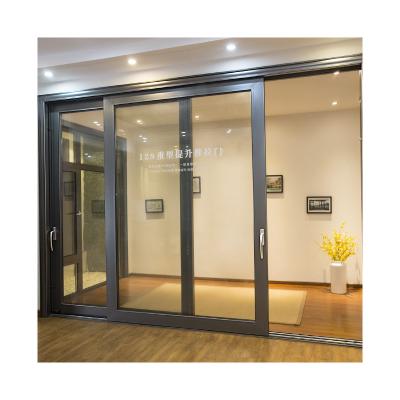 China Heat Insulation Simple Design Space Saving Safety Sound Insulation Scratch Abrasion Resistance Heavy Load Bearing Sliding Door 128 for sale