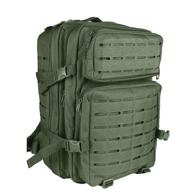 China With Front Tactical / Military Backpack USB Side And Laser Cut MOLLE System 45L Large Capacity Backpack for sale