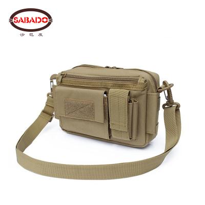 China Camouflage 600D Camouflage Water Proof Waist Bag Comfortable Anti-theft Security Anti-theft Slanted Shoulder Bag Increasing Handbag Trunk Bags for sale