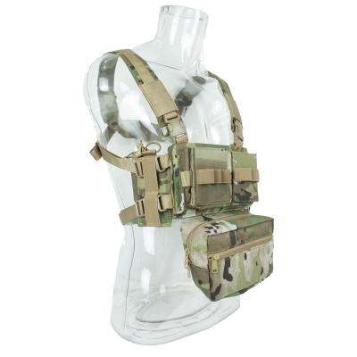 China Tactical Military/Airsoft/CS/War Tactical Accessories Game Trunk MK3 To Rig Micro Chassis Paintball Harness Pocket SAC Hunting Vest for sale