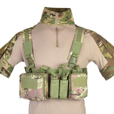 China Military Tactical/Airsoft/CS/War Tactical Modular Hunting Vest MK3 Combat Game With 5.56 Molle Magazine Pouch Chest Rig Vest for sale