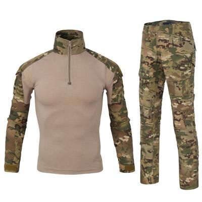 China Outdoor Rip-Stop SABADO Combat Uniform Set Breathable Suits Military Tactical Hunting CS War Game Camouflage Uniform Set for sale