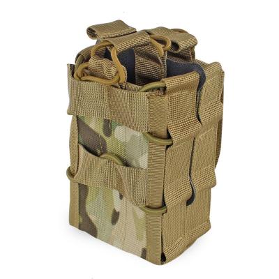 China Airsoft Paintball Pouch MOLLE Double Layer Magazine Nylon Tactical Military/Airsoft/CS/War Pouch Good Quality 1000D Game for sale