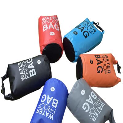 China camping & Hiking Ocean Package 10L Outdoor Wholesale Floating Boating , Fishing Waterproof 500D PVC Swimming Dry Bag for sale