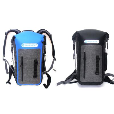 China 25L Sports Water Proof TPU Dry Bag Waterproof Drift Swimming Backpack High Quality Bucket Bag Material for sale