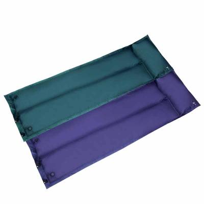 China Hot Selling Ecotek Integrated Pillow Traveling Mat Inflatable Outdoor Camping Car Trip Tent Floor Mat for sale