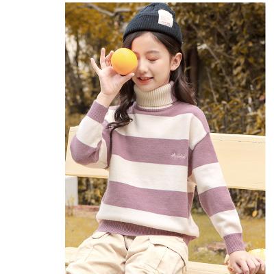 China To keep children warm to fall down 2021 girls sweater upset South Korean style make unlined upper garment of children's wear in winter for sale