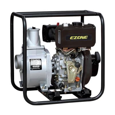 China DWP-30 178F Industrial Utilities Engine Agriculture Irrigation Use Diesel Engine Water Pump for sale